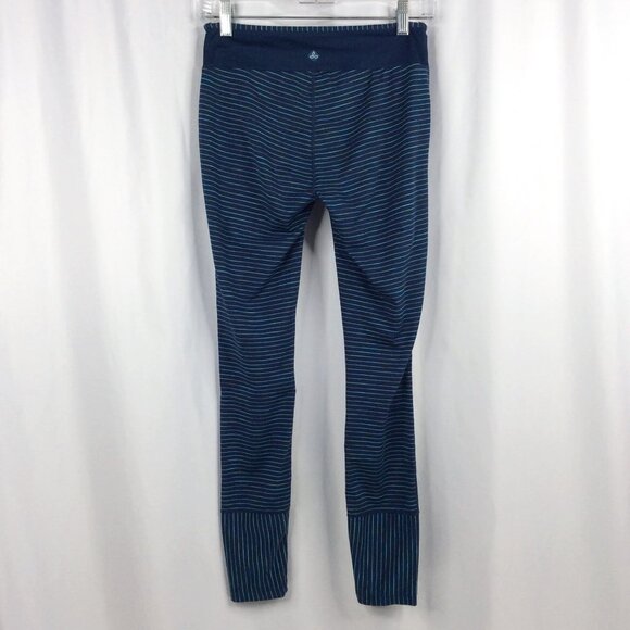 Prana Leggings Womens Size Small Sapphire Blue Soft Knit Yoga Athleisure - Picture 2 of 8